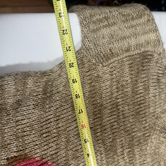 Rewind Beige Sweater with Dog Motif - Picture 6 of 14